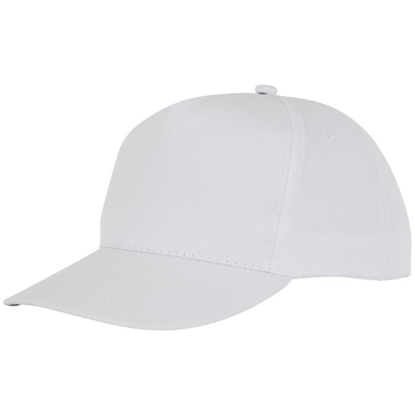 Hades 5 panel cap - White