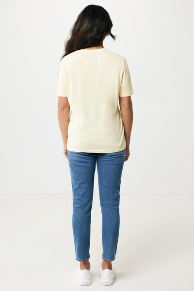 Lehké tričko Iqoniq Sierra z recykl. bavlny - Cream Yellow / XXXL