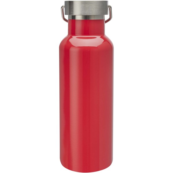 Bouteille d’eau Thor de 500 ml en acier inoxydable certifié RCS - Rouge