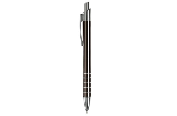 Talagante aluminum ball pen 5 rings - Grey