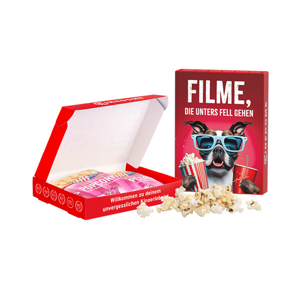 Folding box JIMMY's popcorn sweet