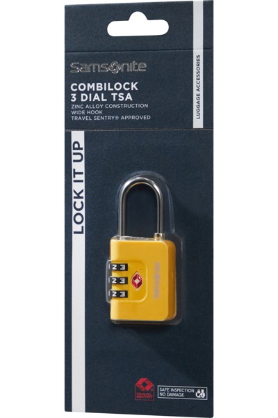 Ta Revolution Combilock 3 Dial Tsa