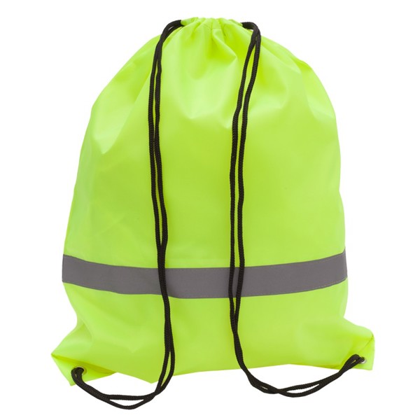 Promo backpack with reflective tape - Yellow