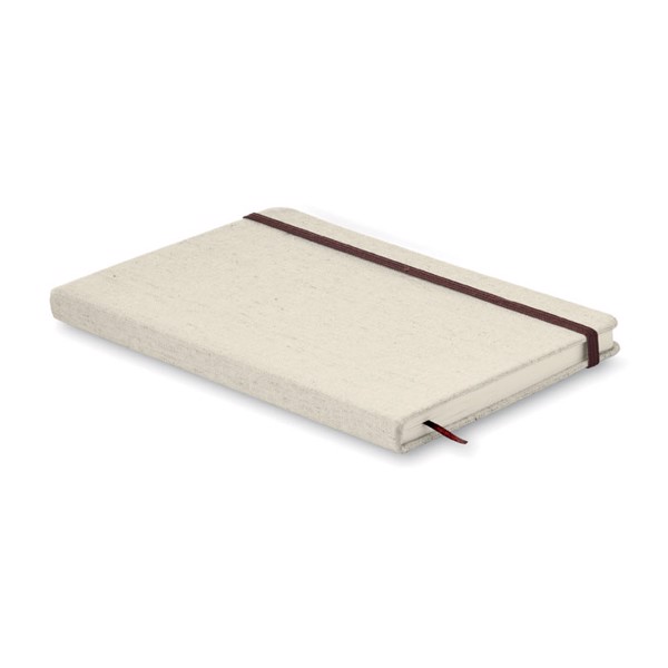 Canvas notebook A5, 192 recycled pages