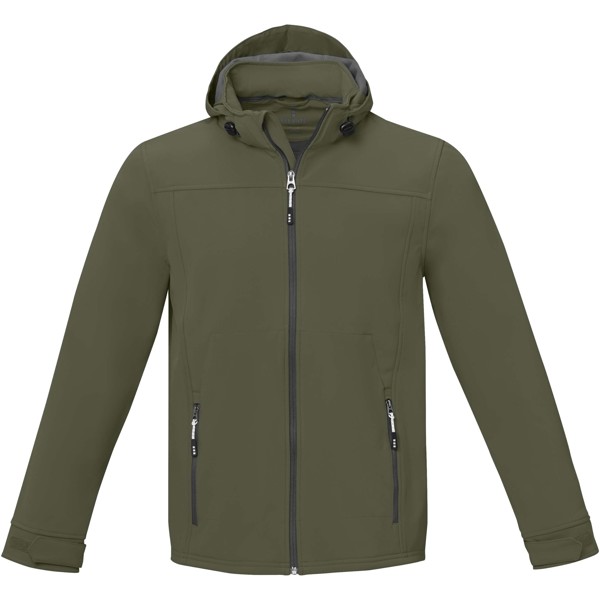Giacca softshell Langley da uomo - Verde foresta / 3XL
