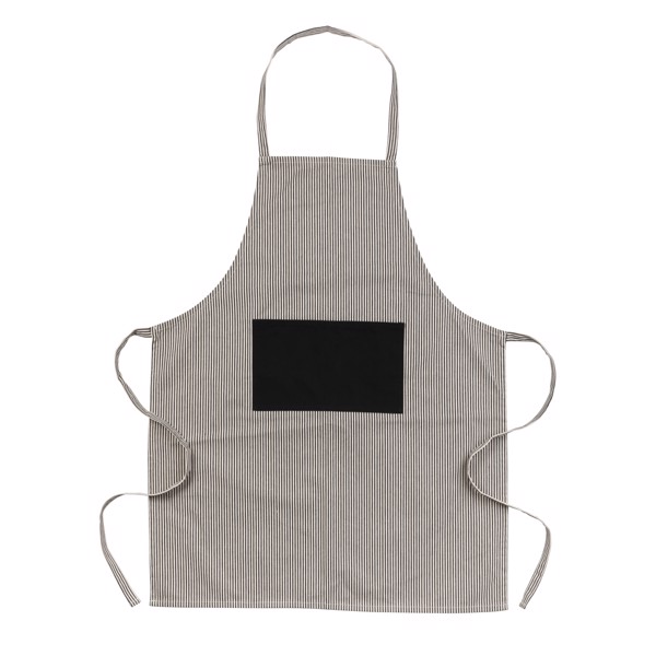 Ukiyo deluxe apron recycled cotton, 280gr - Black