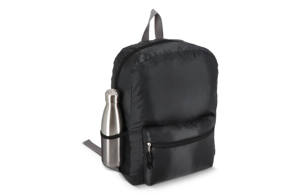 Sac à dos léger en R-PET 190T 30,5 x 12,7 x 42 cm 16 L - Noir