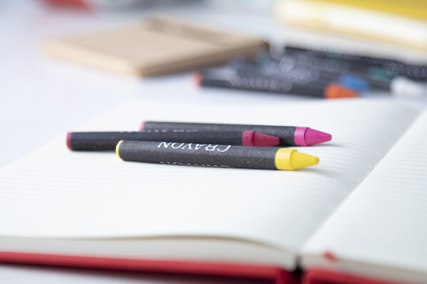 Set de 12 pastels de couleurs Lola