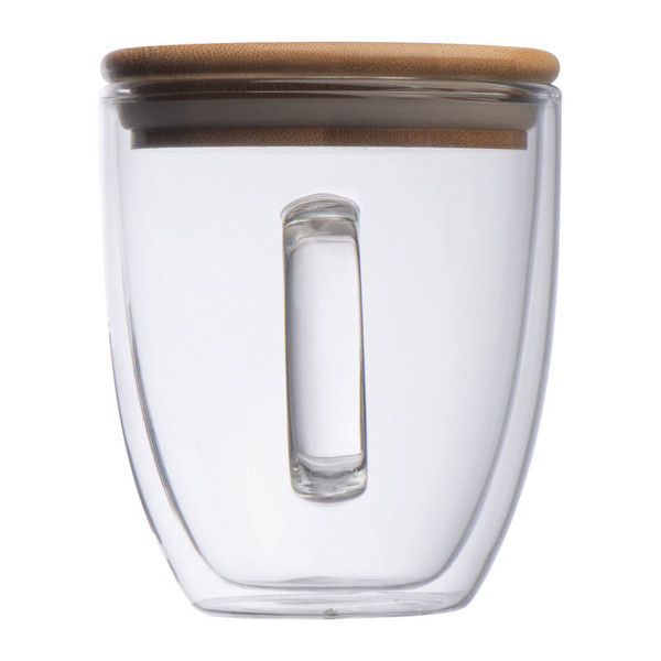 Double-walled Glass Cup Gerthe 350 ml