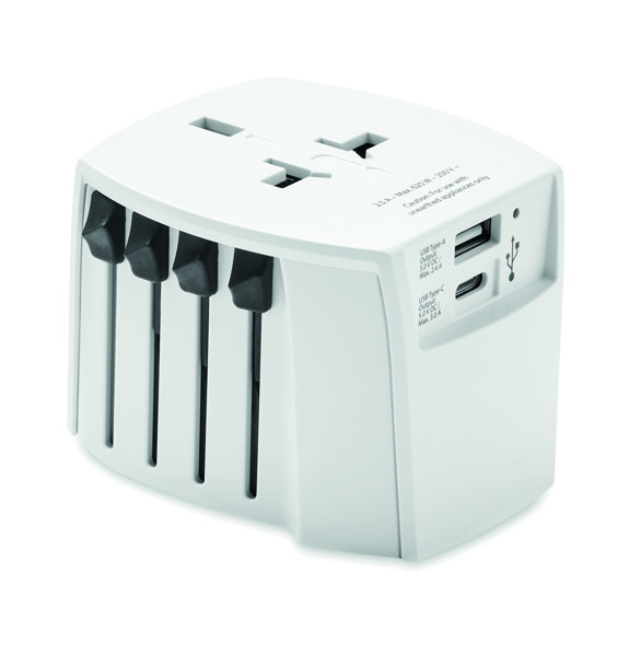 Potovalni napajalnik Skross Muv, USB-C 15W, USB-A 12W