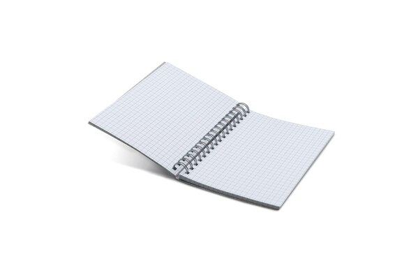 Seed paper spiral notebook - White