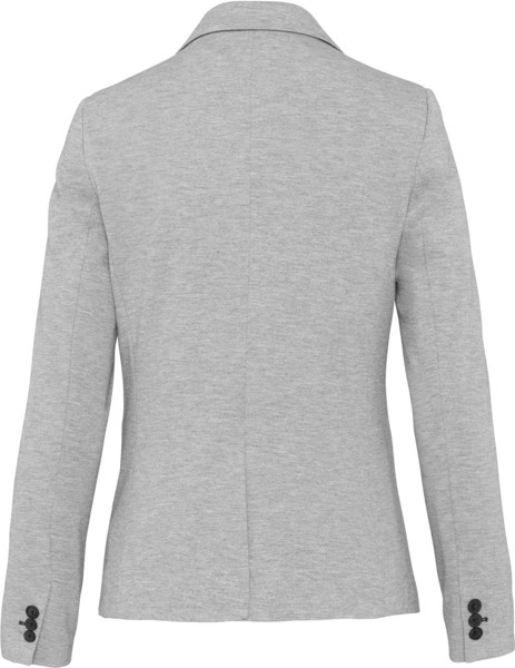 Ladies' Knit Jacket - Light Grey Heather / 42
