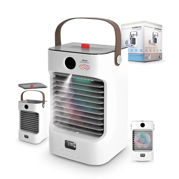 VENTILATEUR BRUMISATEUR RAFRAICHISSEUR D'AIR PORTABLE