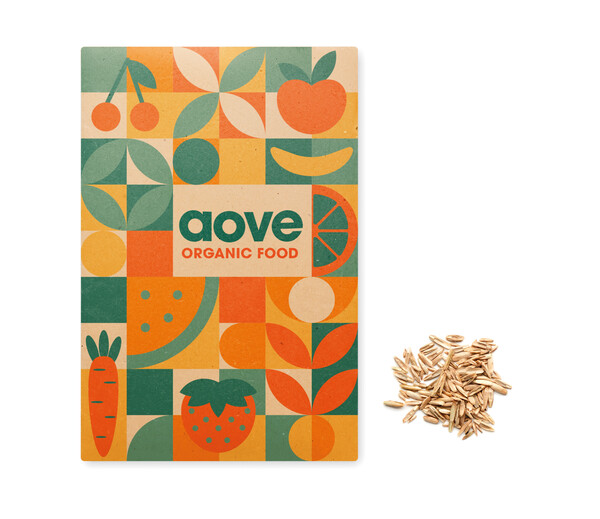 Kraft paper envelop with your choice seeds - Forget-me-not
