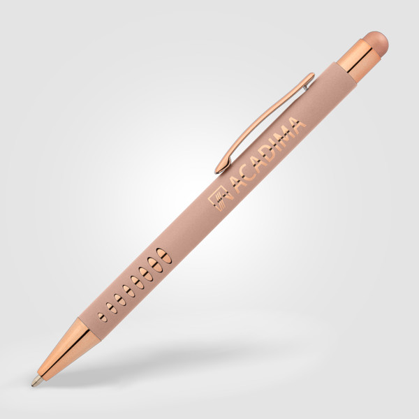 Bowie Or Rose Stylo avec Stylet - Or Rose / Laser