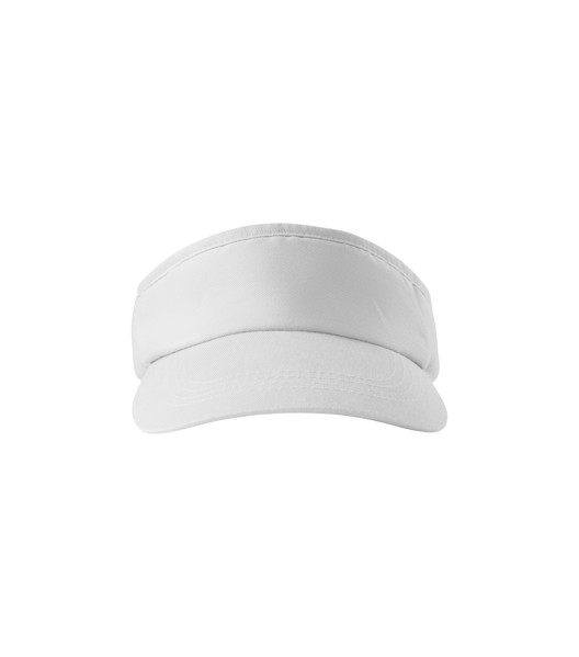 Kšilt Unisex Malfini® Sunvisor - Bílá / nastavitelná