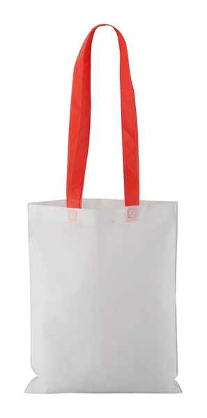 Shopping Bag Rambla - White / Red