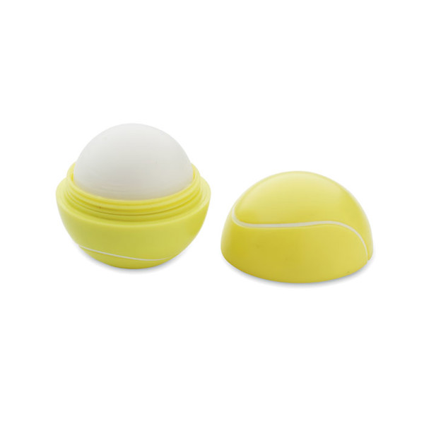 Lip balm tennis ball shape SPF10, 35 mm