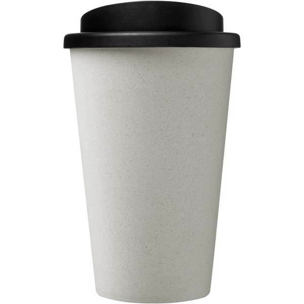 Americano® Eco 350 ml recycled tumbler - White / Black