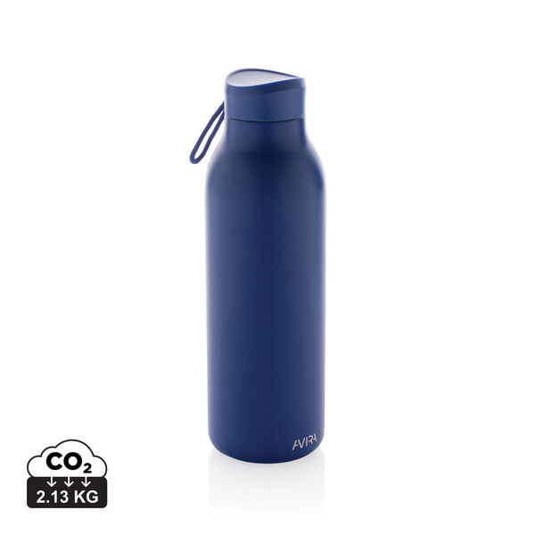 Bouteille isotherme 500ml Avira Avior en acier recyclé RCS - Bleu Royal