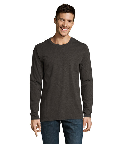 IMPERIAL LSL T-shirt homen Imperial Lsl Men - Antracite MatizadoXXL