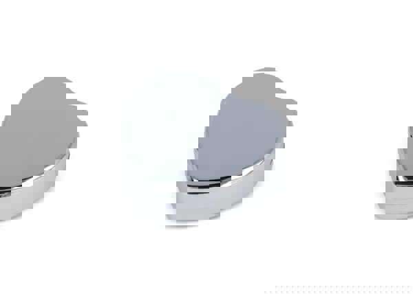 Flat metallic Heart shape lipbalm - Silver