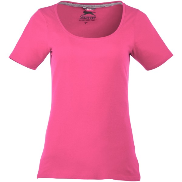 Bosey short sleeve women's scoop neck t-shirt - Pink / M