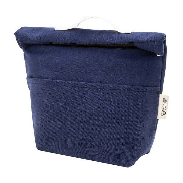 Sac isotherme en canvas recyclé Rekan Cool - Bleu