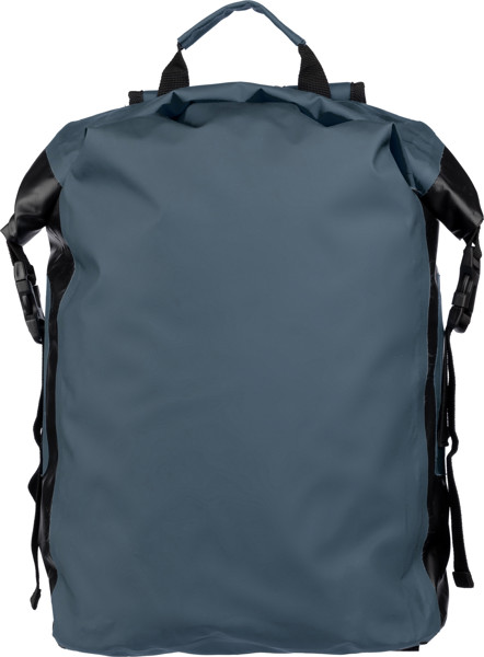 Tarpaulin (250D) roll-top backpack Hermann - Grey