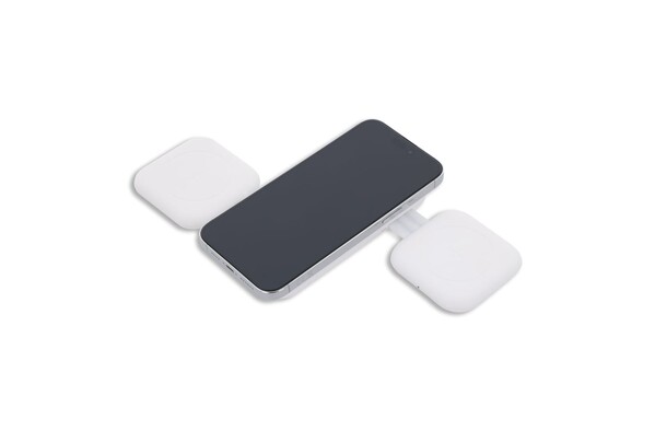 Xoopar Trafold 3 polnilec, 15 W brezžični, USB priključek - Bela