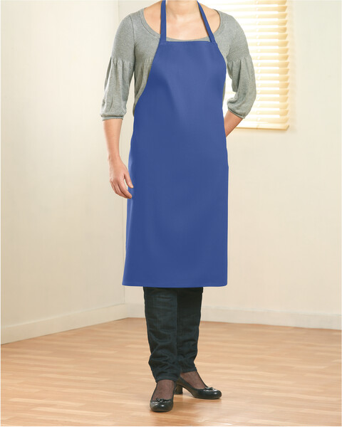 Tablier coton Kitab Glasgow - Bleu Royal