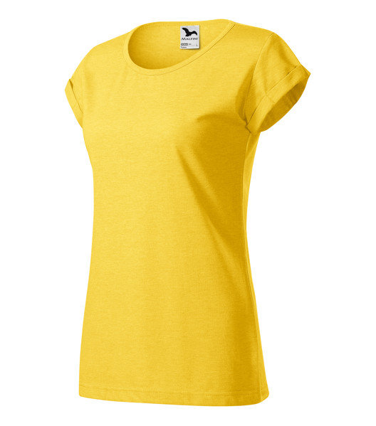T-Shirt Women’S Malfini® Fusion - Yellow Melange / S