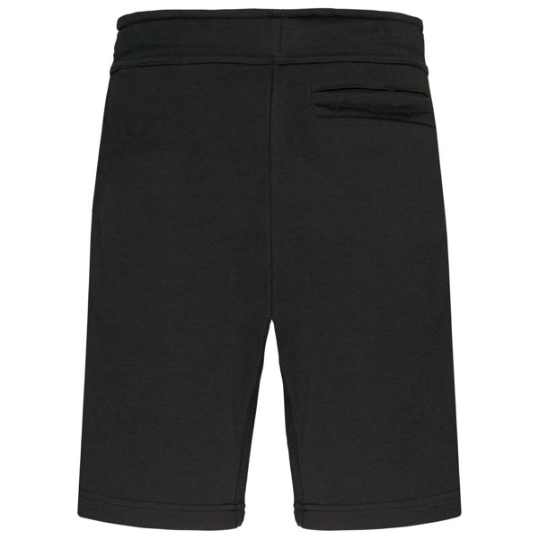 Unisex French Terry Bermuda Shorts - Black / S