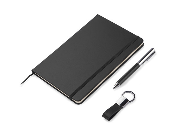 Notebook with pen and key ring set PROBIZ