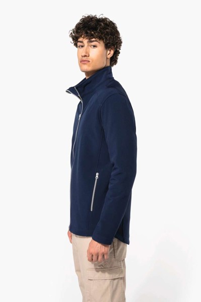 Men’S 2-Layer Softshell Jacket - Light Royal Blue / S