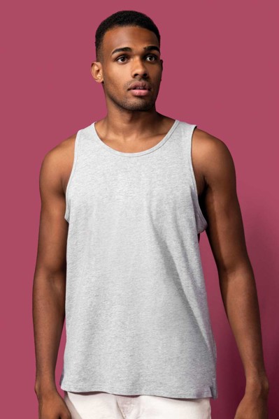 Eco-Friendly Men Tanktop - White / M