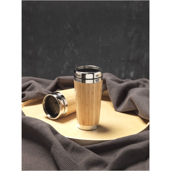 Copo de 450 ml com exterior em bambu "Bambus"