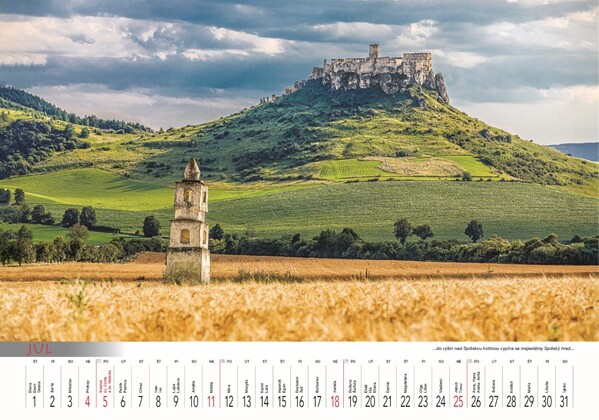 Nástenný Kalendár Slovensko V Obrazoch 2027
