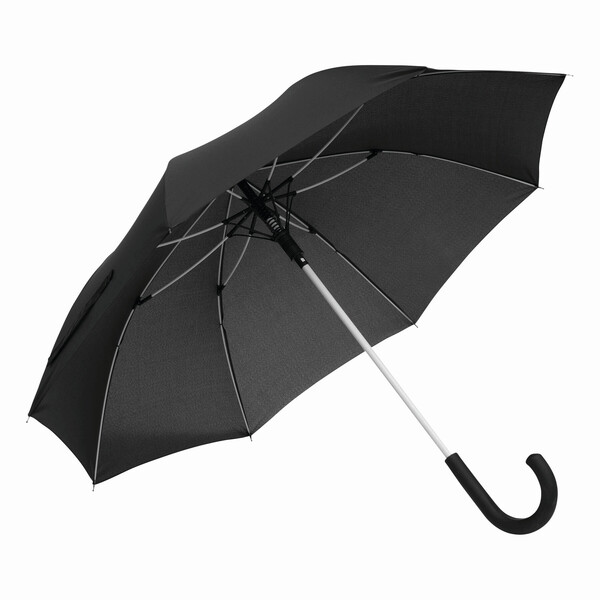 Automatic Stick Umbrella Cancan - Black / White