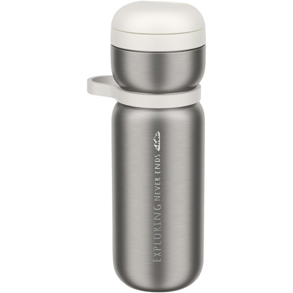Mepal Twist 600 ml Thermo-Sportflasche - weiss