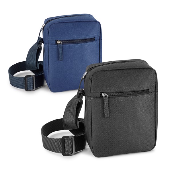 LAHORE. 600D shoulder bag - Black