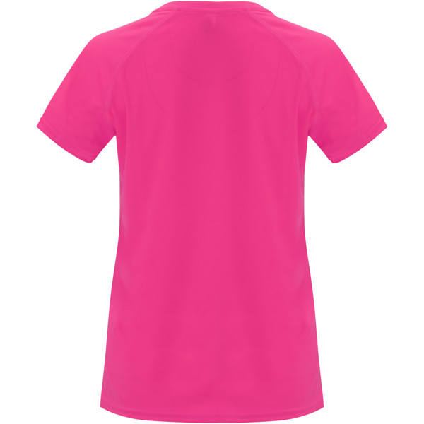 T-shirt de sport Bahrain à manches courtes pour femme - Pink Fluor / M