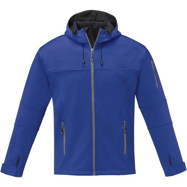 Veste Softshell Match pour homme - Bleu / 3XL