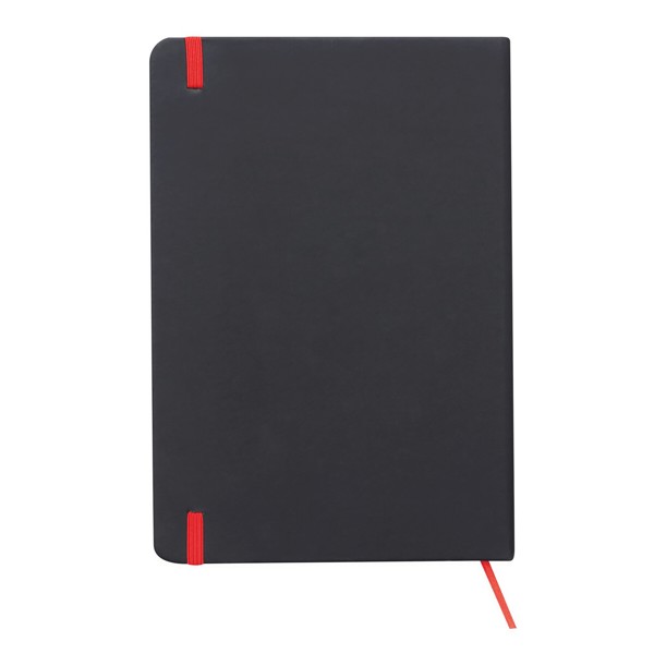 Notizbuch Lector Im Din-A5-Format - Rot / Schwarz