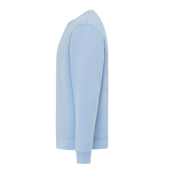 Mikina IQONIQ Torla z recyklované bavlny - Sky Blue / XS