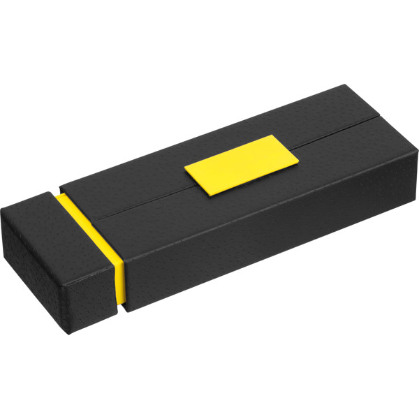 Metal writing set REGINALD - Yellow