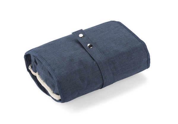 Cosmetic bag ROLLI - navy blue