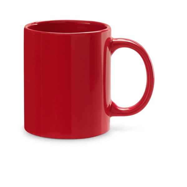 BARINE. 350 mL ceramic mug - Red