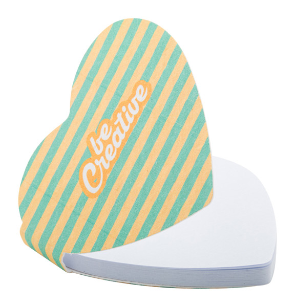 Custom Sticky Notepad CreaStick Seed Heart