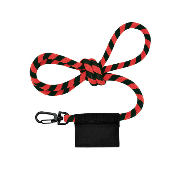 CORDON TOUR DE COU / LANYARD TUBULAIRE TISSEE 2 COULEURS